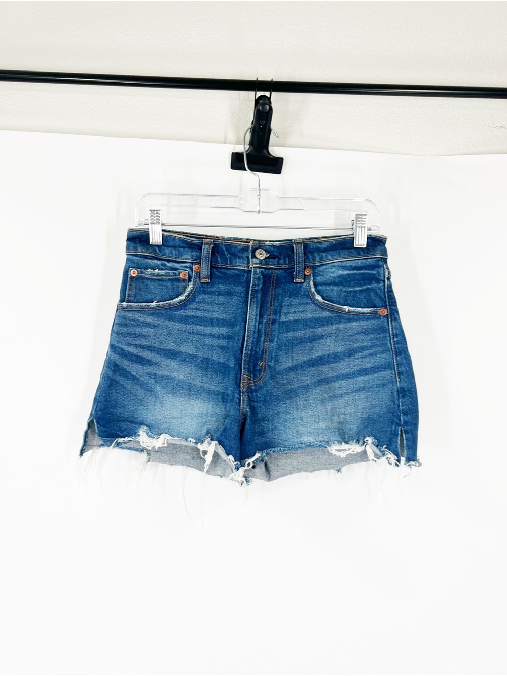 Abercrombie & Fitch The Cutoff Denim Shorts High Rise